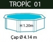 Tropic 01 Ahşap Havuz