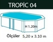 Tropic 04 Ahşap Havuz