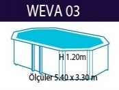 Weva 03 Ahşap Havuz